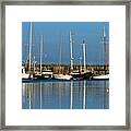 Westport Fishing Fleet I Framed Print