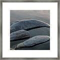 Whale Rocks Framed Print