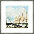 Whaling Framed Print