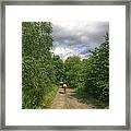 What A Great Ride Out.  This Is Natalie Framed Print