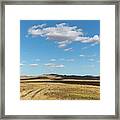 What Was Once A Road Framed Print