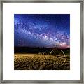 Wheels Of Time Framed Print