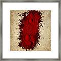 Where The Blood Trail Leads Framed Print