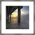 Where The Sand Meets The Surf Framed Print