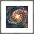Whirlpool Galaxy Framed Print
