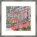 Whiskey And Color In Lijiang Framed Print