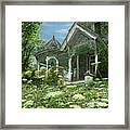 White Lace And Promises Abandoned Framed Print