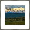 White Mountains Framed Print
