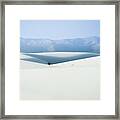 White Sands, New Mexico Framed Print