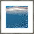 White Sands Ripples - White Sands National Monument Photograph Framed Print