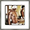 Who Is That Masked Man? It's Mr Framed Print