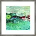 Wide Abstract I Framed Print