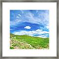 Wide Open Spaces Framed Print