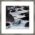 Wild Basin White Water Framed Print