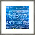 Wild Blue Framed Print