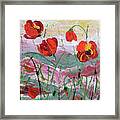 Wild Poppies - 2 Framed Print