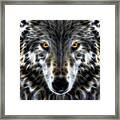 Wild Wolf Spirit Framed Print