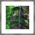 Wildcat Canyon Falls Framed Print