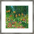 Wildflower Rush Framed Print