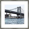 Williamsburg Bridge 1.2 - New York Framed Print