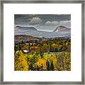 Willoughby Gap Late Fall Framed Print