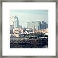 Wilmington From The Brandywine Framed Print