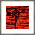Windmill Art -001 Framed Print
