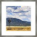 Windmill New Mexico Framed Print