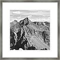 Windom And Sunlight Peak From Jupiter Mountain Framed Print