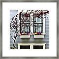 Window Boxes Framed Print
