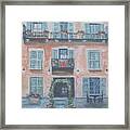 Windows And Shutters Framed Print