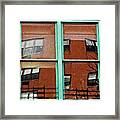 Windows In The Heights Framed Print