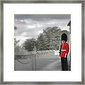 Windsor Castle Guard Framed Print