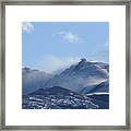 Windy Pikes Peak Framed Print