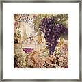 Wine Country Loire Framed Print