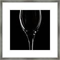 Wine Glass Framed Print