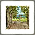 Winery In Autumn Framed Print