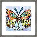 Winged Metamorphosis Framed Print