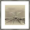 Wings By Calatrava Framed Print