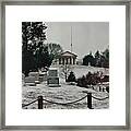 Winter At Arlington Framed Print