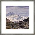 Winter Done Southwest Style Framed Print