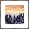 Winter Sunrise Framed Print