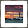 Winter Layers Framed Print