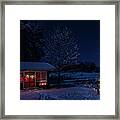 Winter Night Framed Print