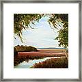 Winter On The Marsh Framed Print