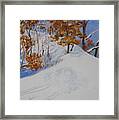 Winter Ridge Framed Print