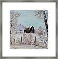 Winter Solace Framed Print