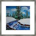 Winter Stream Framed Print