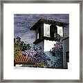 Wisteria On A Spanish Tower Framed Print