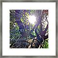 With God All Things Framed Print